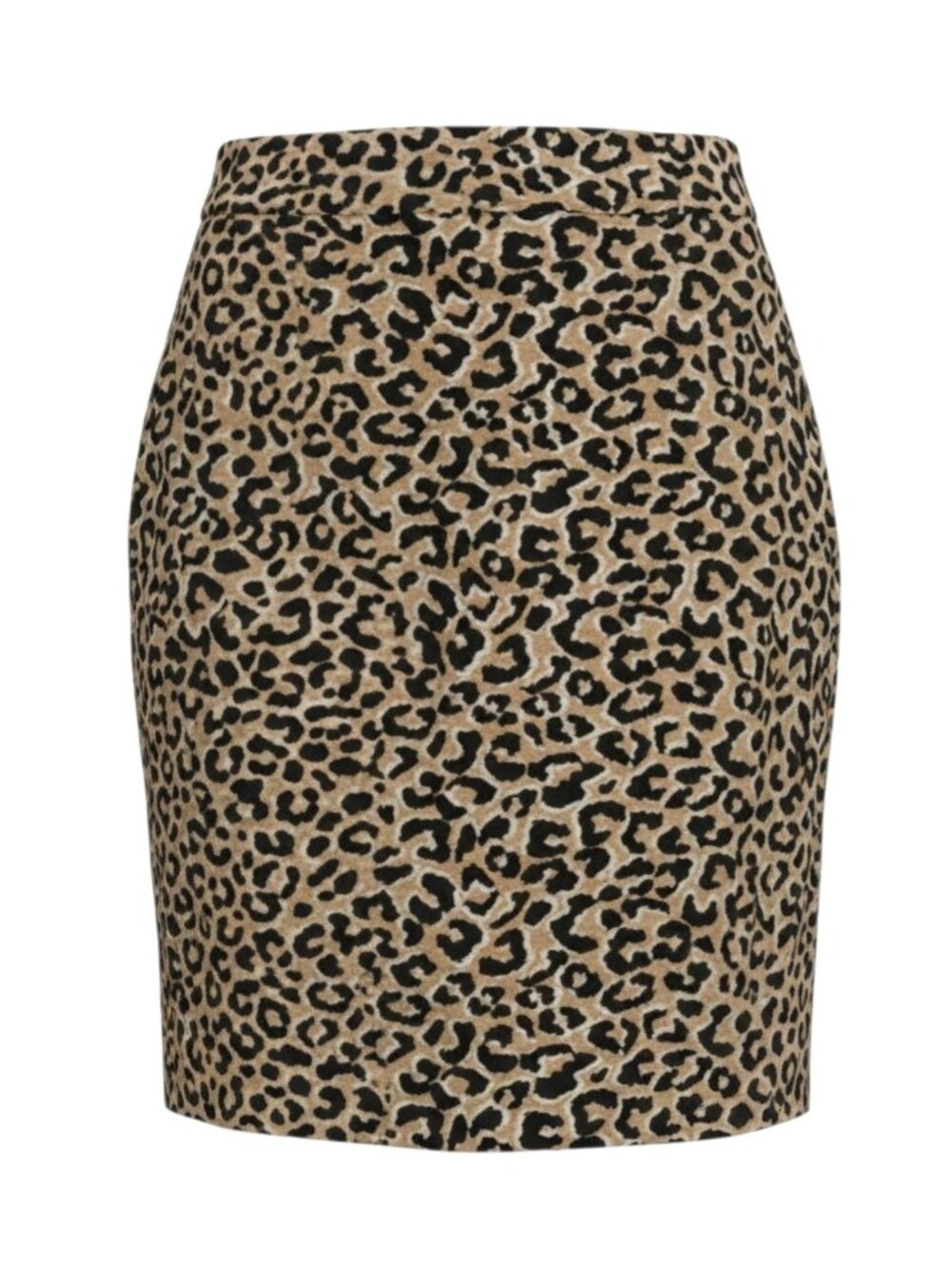 ​Talbots Petite 16P Leopard Print Pencil Skirt NWT Cotton Stretch Animal Career